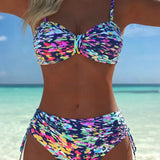Audrey | Bikini colorat