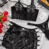 Amber™ | Set Lenjerie Roșie Dorință