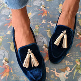 MOCASSINO MIDNIGHT ELEGANCE CON NAPPE CHAMPAGNE
