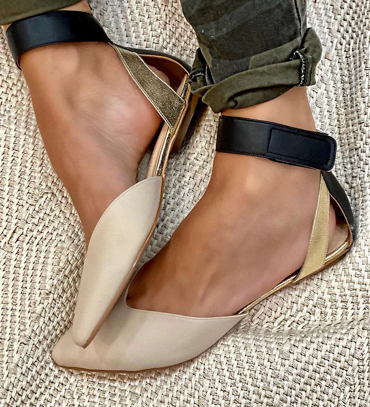 SANDALI BASSI ELEGANTI