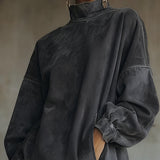 Patricia – rochie elegantă din velur cu Galbener înalt și franjuri