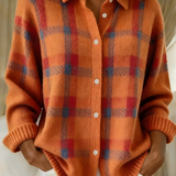 Anna™ | Cardigan cu Model În Carouri din Tricot Moale