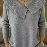 Lucia | Pulover Cald cu Galbener Moale