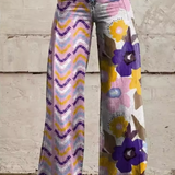 Isadora | Pantaloni cu imprimeu floral