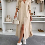 Jimena | Rochie cămașă supradimensionată