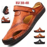 Joana | Sandale casual bărbătești din piele moale