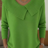 Lucia | Pulover Cald cu Galbener Moale