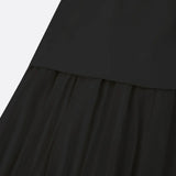 Molly | Rochie lungă plisată