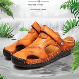 Joana | Sandale casual bărbătești din piele moale