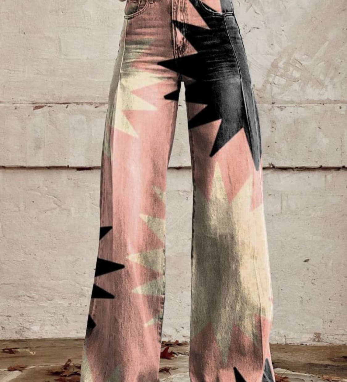 Élodie | Pantaloni eleganți boemieni