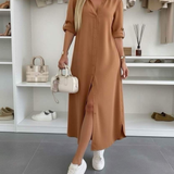 Jimena | Rochie cămașă supradimensionată