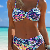 Audrey | Bikini colorat