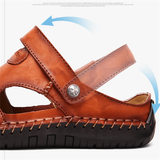 Joana | Sandale casual bărbătești din piele moale