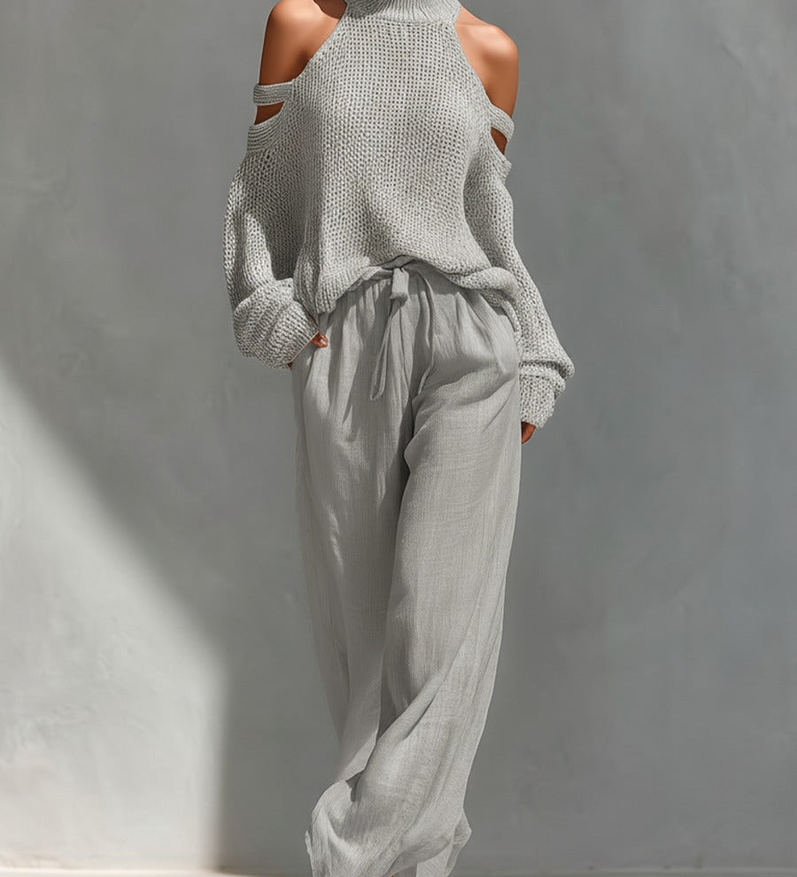 Camilla | Set la modă din tricot și in