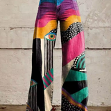 Talia | Pantaloni evazați boho