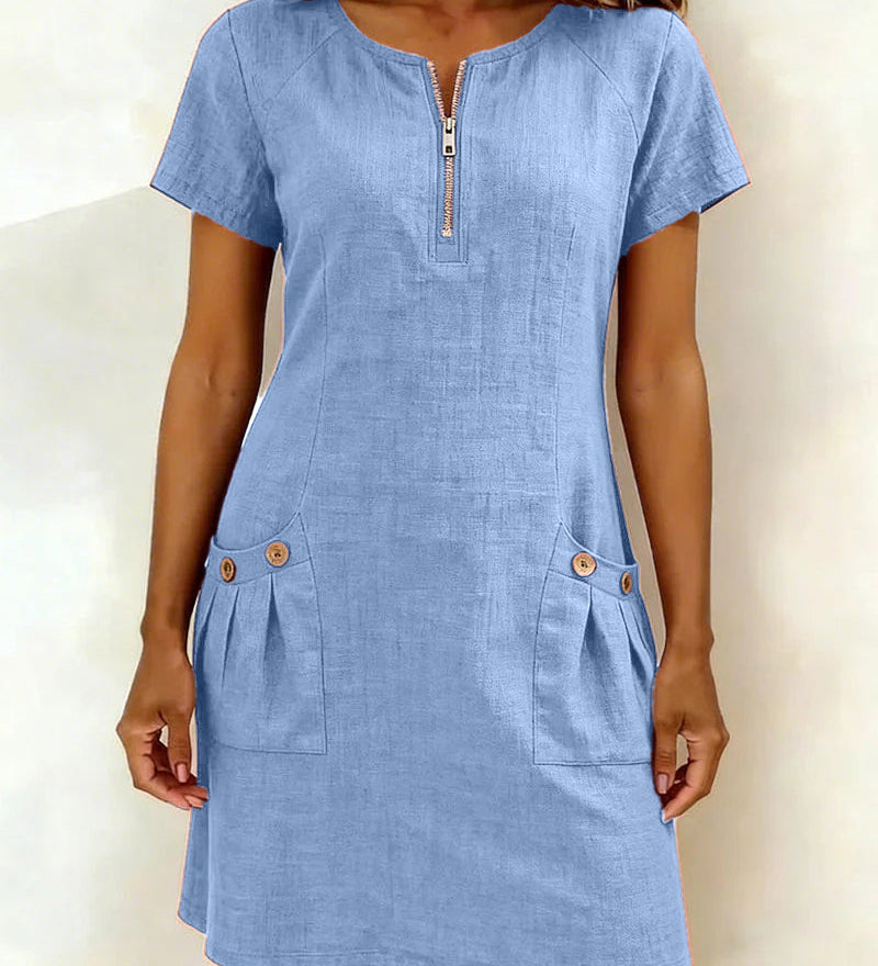 klara | Rochie din bumbac si in