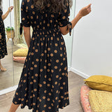 Anna | Rochie de vară cu buline