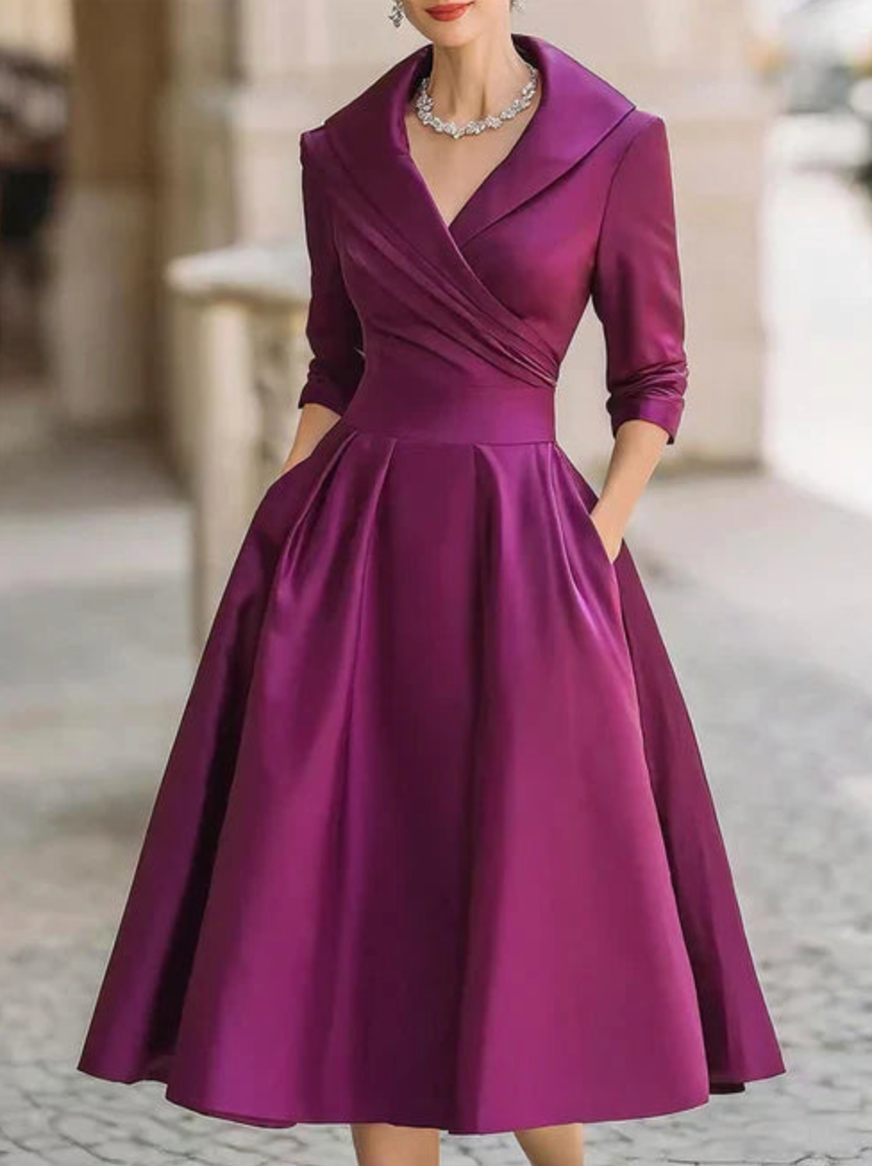 Isabela | Rochie midi elegantă