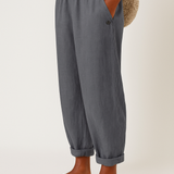 Noraya | Pantaloni eleganți cu buzunare laterale