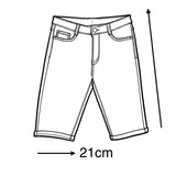 Musthave Push Up Denim Short - Blue