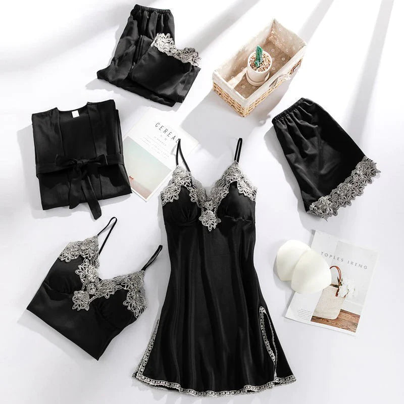 Pamaria - Set de pijama din satin