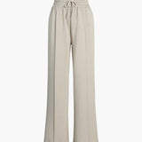 Pantaloni de trening largi, casual și eleganți pentru plimbări prin oraș