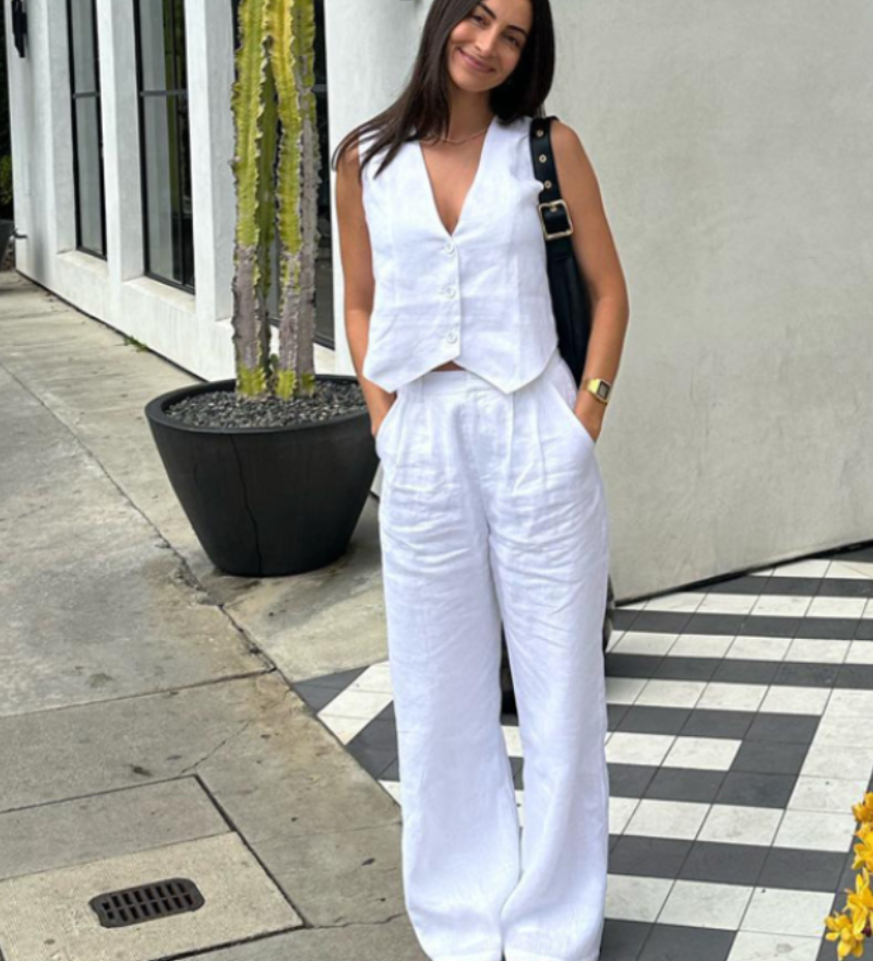 Doamnă Elegantă - Set din Două Piese