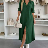 Jimena | Rochie cămașă supradimensionată