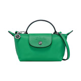 Geantă mini din piele Longchamp - Verde