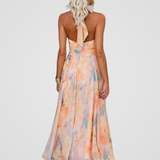 Pippa – Rochie Midi de Damă Elegantă cu Imprimeu Floral