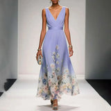 Arabella | Rochie Maxi Florală Fluidă