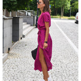 Kelly™ | Rochie tip wrap cu stil de vară
