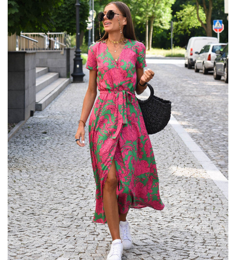 Kelly™ | Rochie tip wrap cu stil de vară