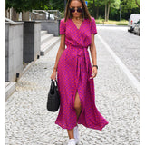 Kelly™ | Rochie tip wrap cu stil de vară