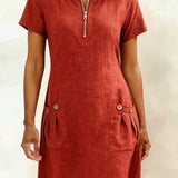 klara | Rochie din bumbac si in