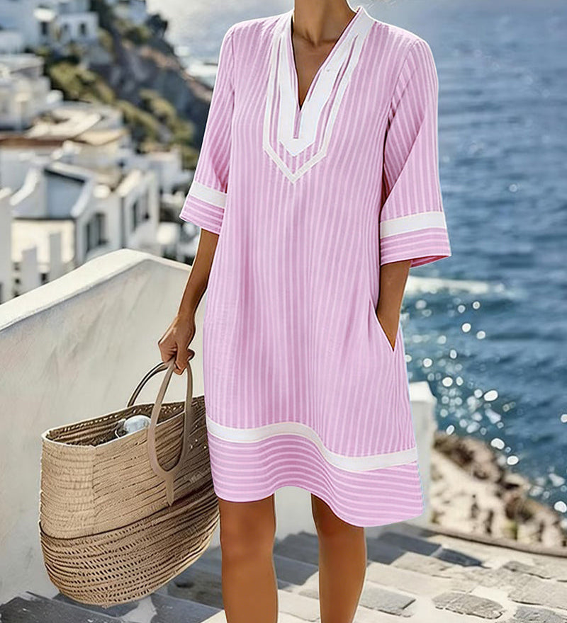 Klara - Rochie cu dungi