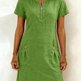 klara | Rochie din bumbac si in