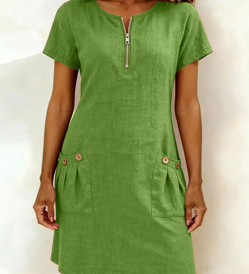 klara | Rochie din bumbac si in