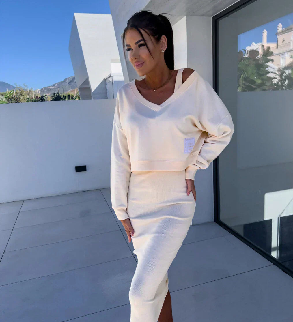 Ciara | Set Rochie și Hanorac