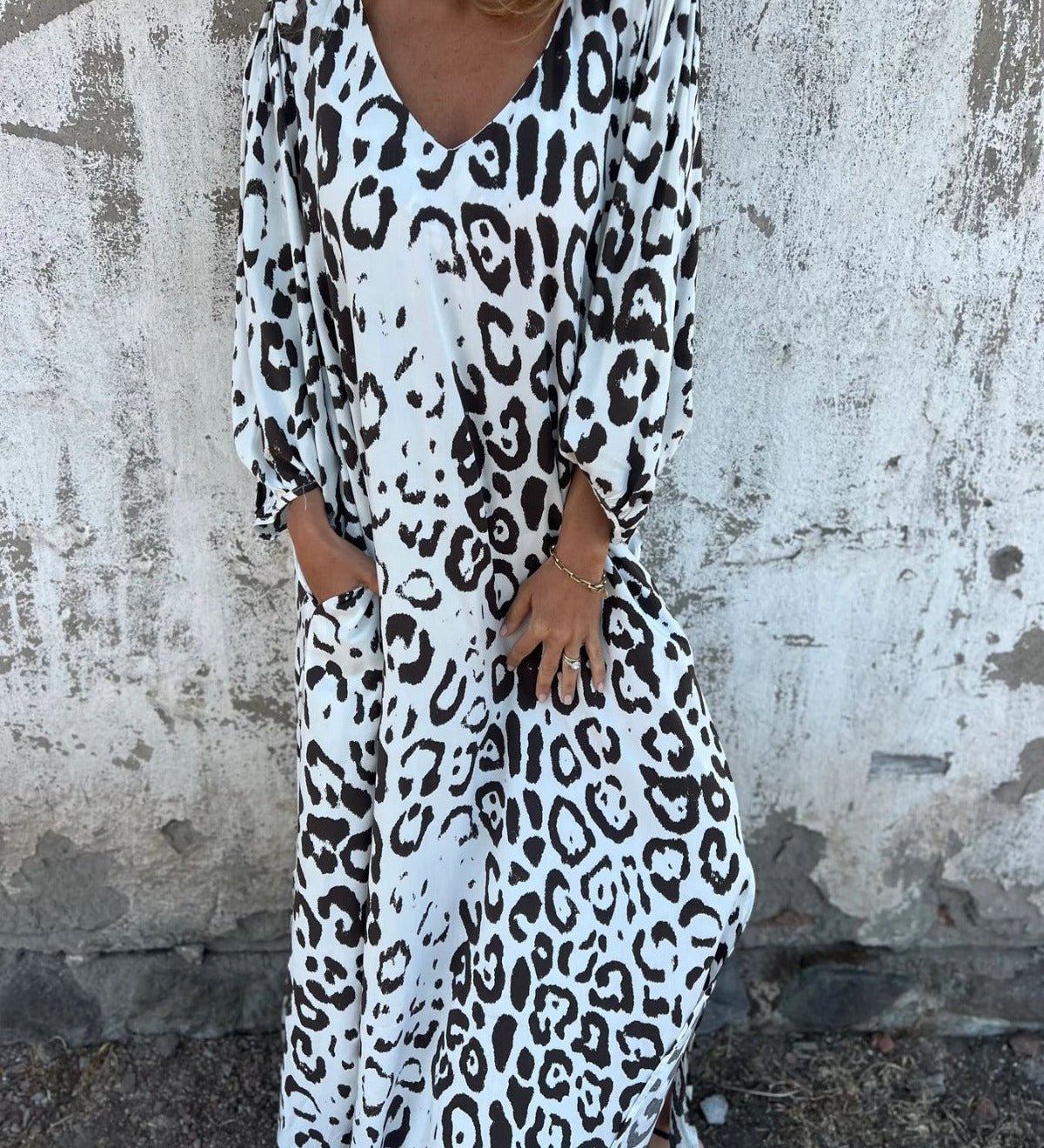 Fiona | Rochie lungă imprimată