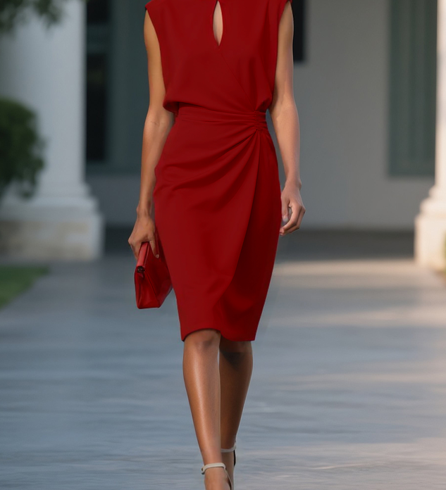 Bianca | Rochie Midi Elegantă