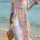 Clara | Rochie Patchwork Floral