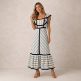 Diana | Rochie maxi retro