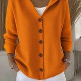 Fleur | Cardigan moale cu glugă