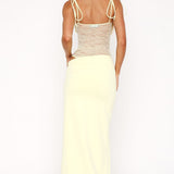 Darla – Rochie Maxie de Damă Elegantă cu Dantelă și Croială Ajustată