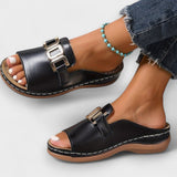 Elena - Sandale confortabile cu toc