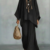 Celine | Set elegant de două piese din in
