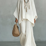 Celine | Set elegant de două piese din in